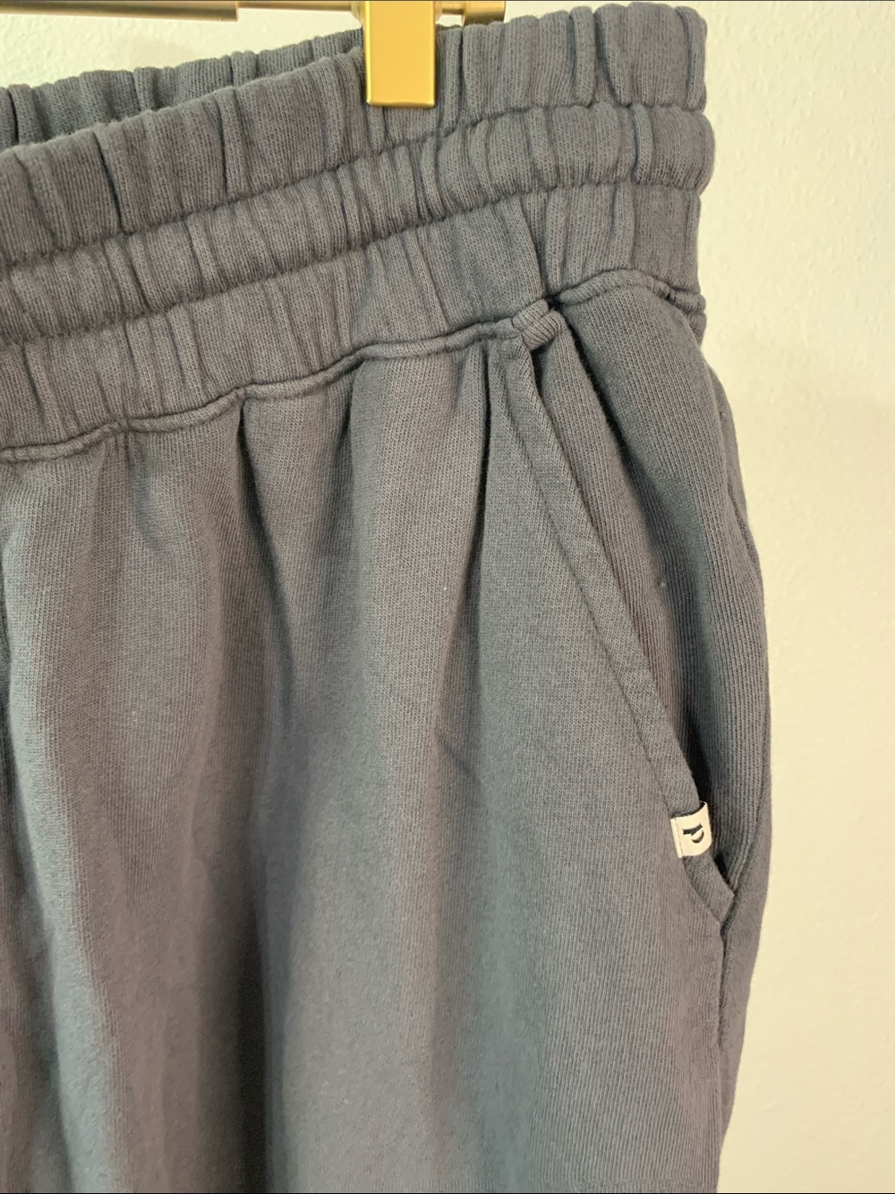Pact- Grey wide leg sweats in Slate grey- XL - Picture 3 of 6